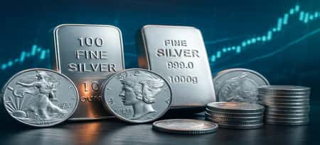Silver Futures Break $42 as Spot Prices Surge Higher
