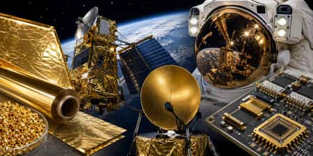 Gold in Space: Satellites, Visors and Aerospace Demand