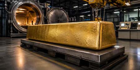 Perth Mint Sets Guinness World Record With World's Largest Gold Bar