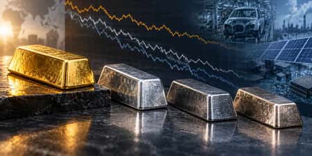 Why Are Silver, Platinum and Palladium Falling Faster Than Gold?