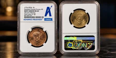 New Trump Dollar Error Reveals Copper Core Beneath Portrait