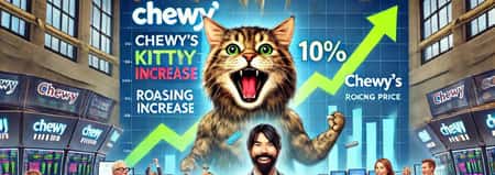 Chewy Shares Rally Over 10% Following SEC Filing Revealing 'Roaring Kitty's' 6.6% Stake