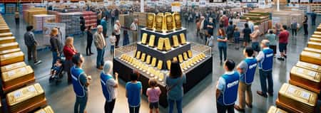 Costco's Gold Rush: Selling Up to $200 Million Monthly