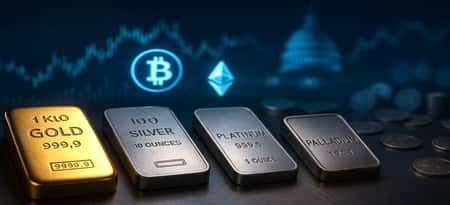 Weekly Market Report: Precious Metals & Crypto Trends — Nov. 14, 2025