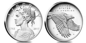 Anniversary Silver Medal - American Liberty US Mint