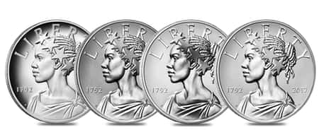 American Liberty Silver Set - 225th years of US Mint!