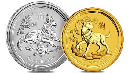 Perth Mint 2018 Silver and Gold Coins
