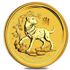 Year of the Dog Gold and Silver Coins