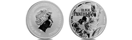 Black Panther Silver Coin