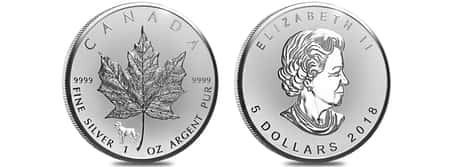 Maple Leaf Lunar Series Year of the Dog - Privy Coin