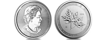 Maple Leaf Coin (Magnificent Silver Maple Leaf Coin)