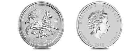 Year of the Dog Lion Privy - Perth Mint