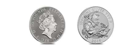 2019 10 oz Silver Valiant Coin | Royal Mint