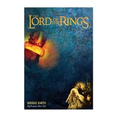 LOTR Silver Map Foil To Take You There & Back Again