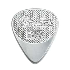 Time to Rock and Roll with Fender Silver Guitar Pick!