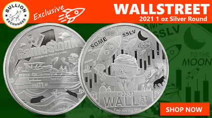 “Double Down” On BE’s Exclusive Wallstreet Silver Rounds