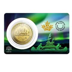 150th Anniversary Voyageur Coin Design