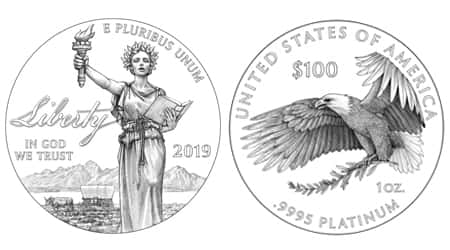 Liberty 2019 Platinum Proof