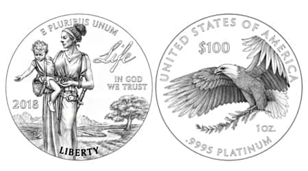 Life 2018 platinum proof