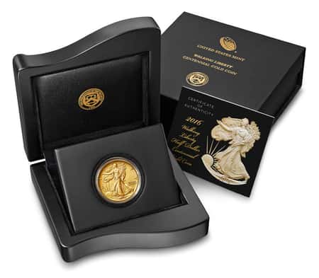 2016 Walking Liberty Centennial Gold Coin