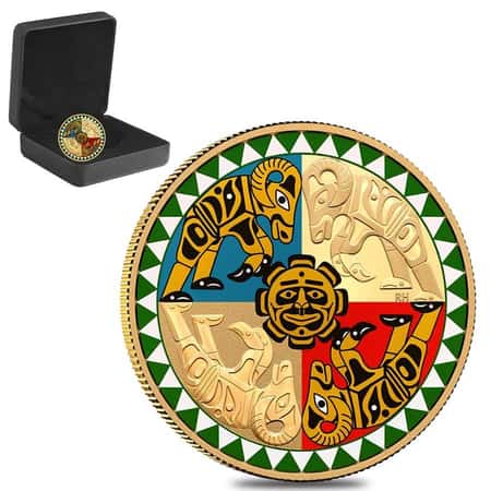 Royal Canadian Mint Bighorn gold coin