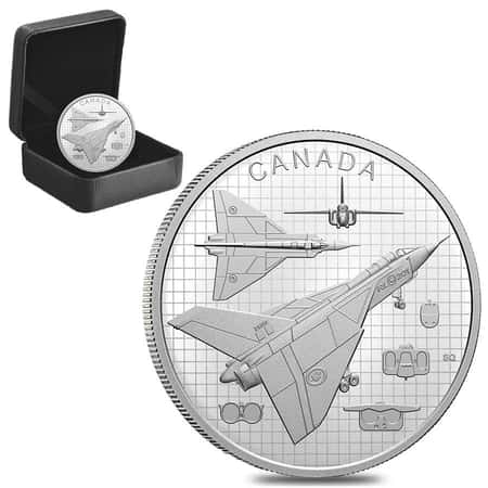 2021 Silver Avro Arrow Canadian coin 