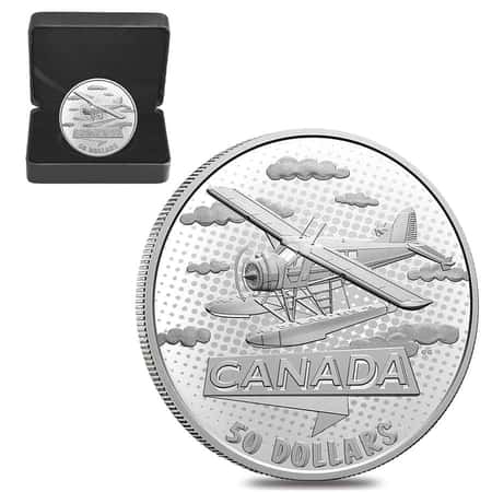 2021 Canada Airplane silver coin