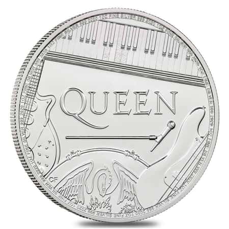 Royal Mint Music Legends silver queen coin
