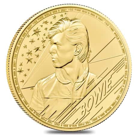 Royal Mint Music Legends David Bowie coin gold