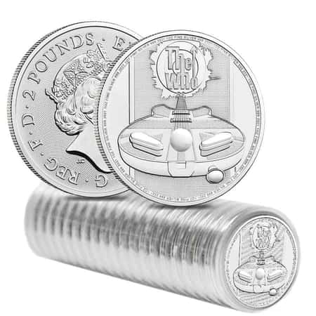 Music Legends coin The Who silver