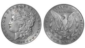 1893 S-Morgan Silver Dollar valuable US coins