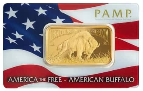 PAMP Suisse American Buffalo Gold Bar