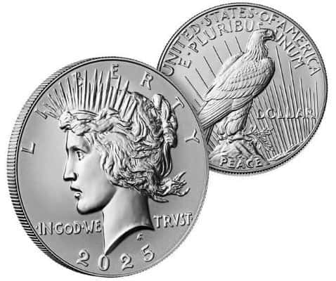 2025-S Peace Reverse Proof Silver Dollar