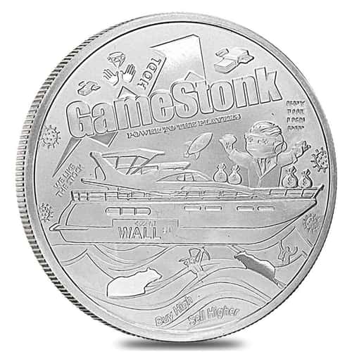 Wallstreet silver round bullion exchanges exclusive