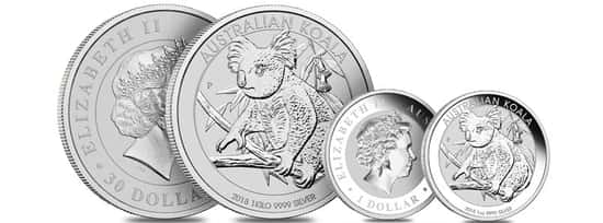 2018 Perth Mint Koala Silver Coin