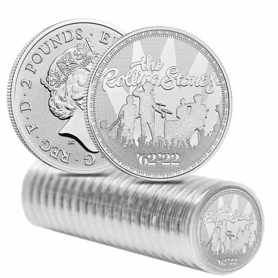 Rolling Stones Silver Coins