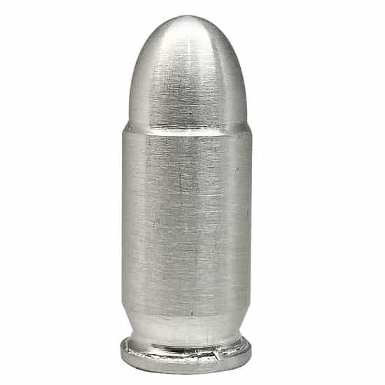 1 oz. .999 Pure Silver Bullet .45 Caliber ACP