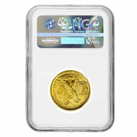 2016 W 1/2 oz Walking Liberty Half Dollar Centennial Gold Coin NGC