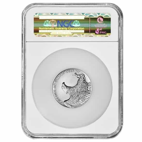 2019 P 2.5 oz American Liberty High Relief Silver Medal NGC SP 69 ER