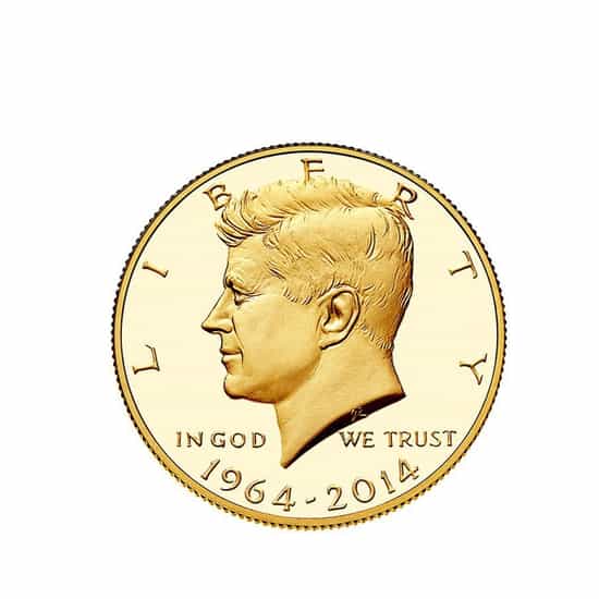 Sold at Auction: Kennedy ￼ 50th Anniversary 1964–2014 ￼ W Gold