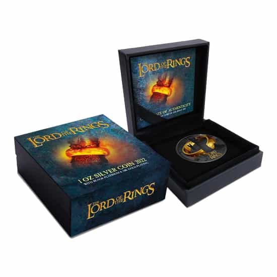 The Return of the King 1oz Silver Coin - THE LORD OF THE RINGS