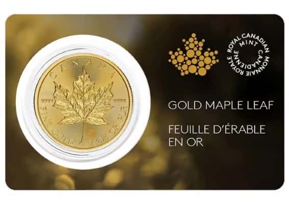 2025 gold maple leaf in assay