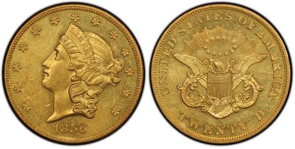 1856-O Liberty Double Eagle