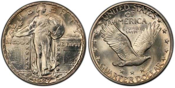 1927-S Standing Liberty Quarter