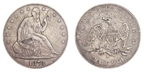 1878-S Seated Liberty Half Dollar