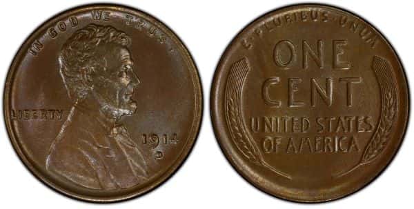 1914 D Lincoln Wheat Cent