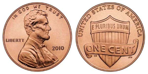2010 Lincoln Shield Penny
