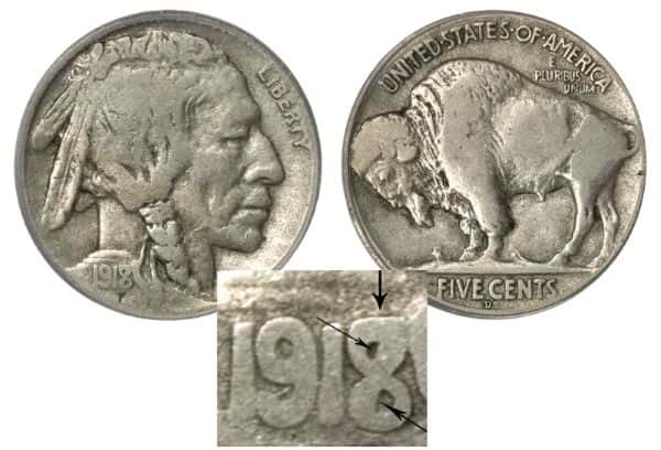 1918/7-D Buffalo Nickel