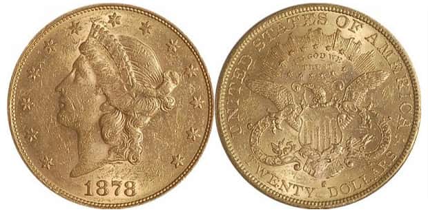 Twenty Dollars (1877-1907)