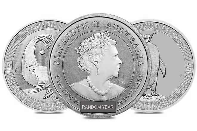 1/3 oz Platinum Coin Random Mint .999+ Fine BU/Proof